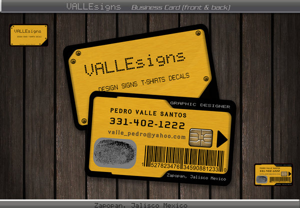 Standard Business Cards